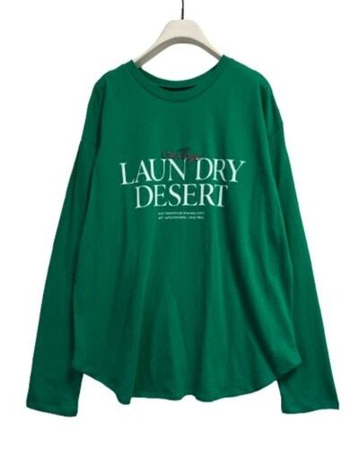 【CHIGNON 2026 PRE - SPRING】LAUNDRY発泡ロゴTee - Champdelarose