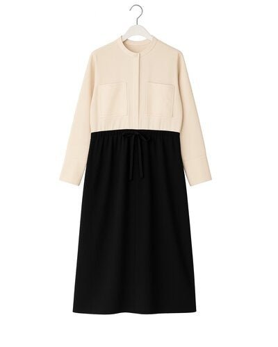 【CHIGNON 2026 PRE - SPRING】パールロングシャツOP - Champdelarose