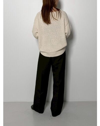 【CHIGNON 2026 PRE - SPRING】ロゴコットンニットPO - Champdelarose