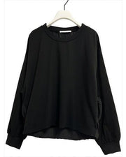 【CHIGNON 2026 PRE - SPRING】無地布帛ドッキングPO - Champdelarose