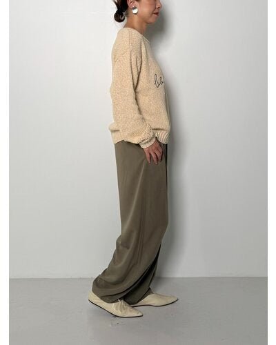 【CHIGNON 2026 PRE - SPRING】テンセルコクーンPT - Champdelarose