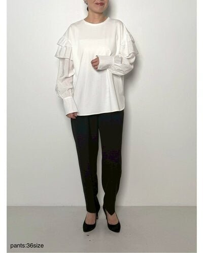 【CHIGNON 2026 PRE - SPRING】ベルト付きテーパードPT - Champdelarose