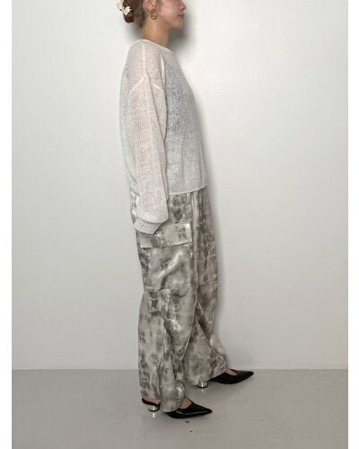 【CHIGNON 2026 PRE - SPRING】プリントカーゴPT - Champdelarose