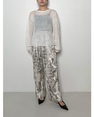 【CHIGNON 2026 PRE - SPRING】プリントカーゴPT - Champdelarose