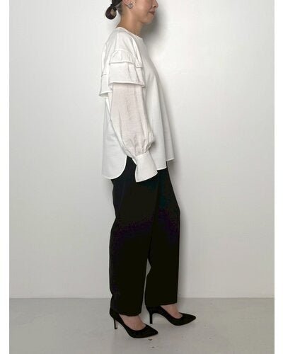 【CHIGNON 2026 PRE - SPRING】ベルト付きテーパードPT - Champdelarose