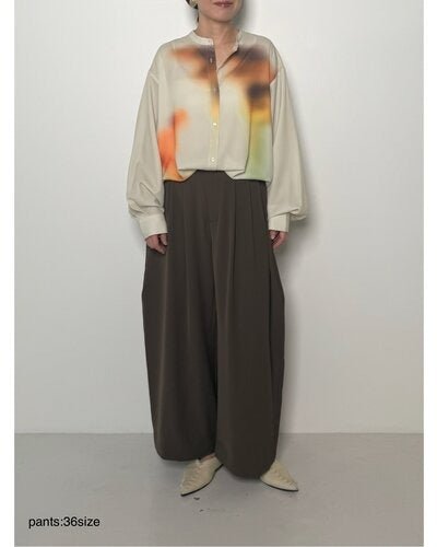【CHIGNON 2026 PRE - SPRING】ワイドタックPT - Champdelarose