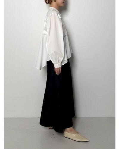 【CHIGNON 2026 PRE - SPRING】ピンタックフレアSH - Champdelarose