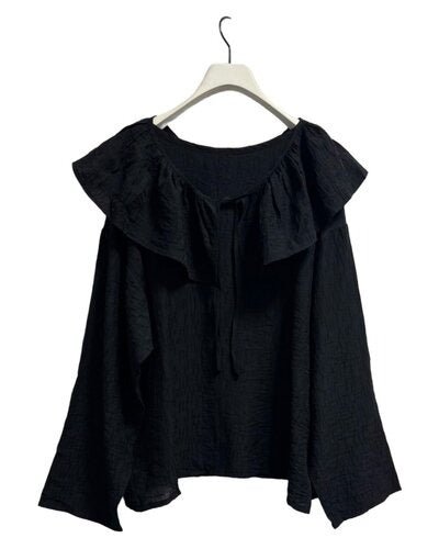 【CHIGNON 2026 PRE - SPRING】フリル衿付きSH - Champdelarose