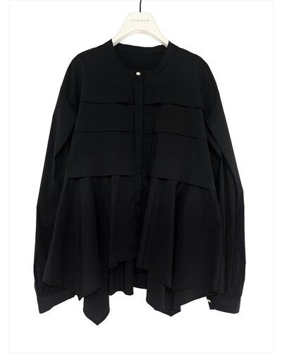 【CHIGNON 2026 PRE - SPRING】ピンタックフレアSH - Champdelarose