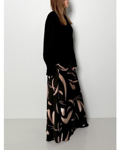 【CHIGNON 2026 PRE - SPRING】サテンプリントSK - Champdelarose