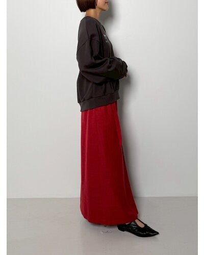 【CHIGNON 2026 PRE - SPRING】ツイードファスナースリットSK - Champdelarose