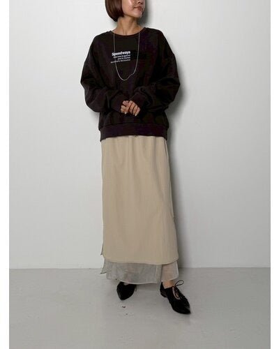 【CHIGNON 2026 PRE - SPRING】シアーレイヤードSK - Champdelarose