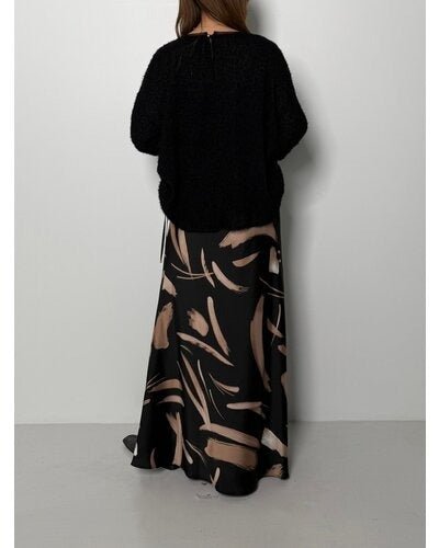 【CHIGNON 2026 PRE - SPRING】サテンプリントSK - Champdelarose