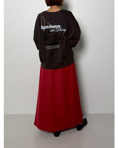 【CHIGNON 2026 PRE - SPRING】ツイードファスナースリットSK - Champdelarose