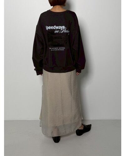 【CHIGNON 2026 PRE - SPRING】シアーレイヤードSK - Champdelarose