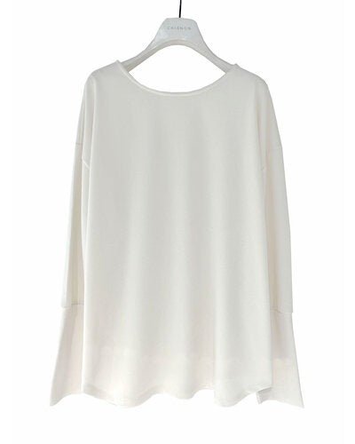 【CHIGNON 2026 PRE - SPRING】カットジョーゼットTブラウス - Champdelarose
