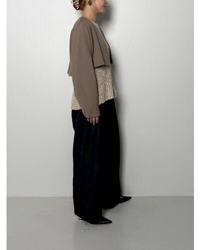 【CHIGNON 2026 PRE - SPRING】マルチWAYレイヤーCT - Champdelarose