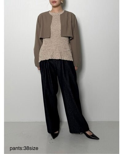 【CHIGNON 2026 PRE - SPRING】マルチWAYレイヤーCT - Champdelarose