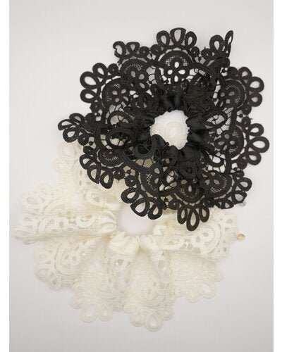 【CHIGNON 2026 SPRING】スカラップレースシュシュ - Champdelarose