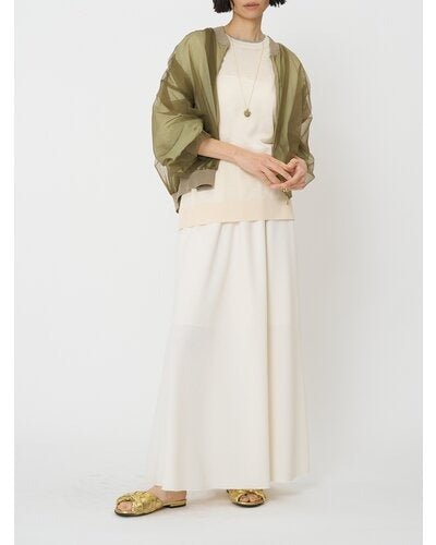 【CHIGNON 2026 SPRING】衿配色ハーフスリーブニット - Champdelarose