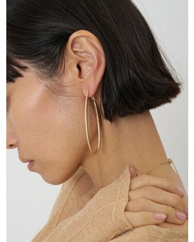【CHIGNON 2026 SPRING】ドロップフープイヤリング - Champdelarose