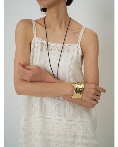 【CHIGNON 2026 SPRING】パッチワークレースキャミソール - Champdelarose