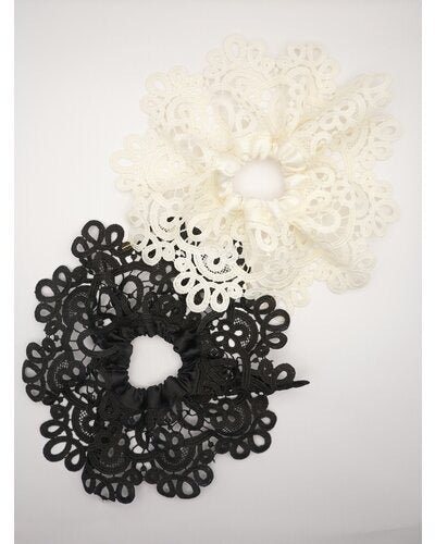 【CHIGNON 2026 SPRING】スカラップレースシュシュ - Champdelarose
