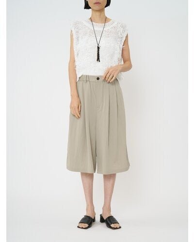 【CHIGNON 2026 SPRING】リラックスツイルキュロット - Champdelarose