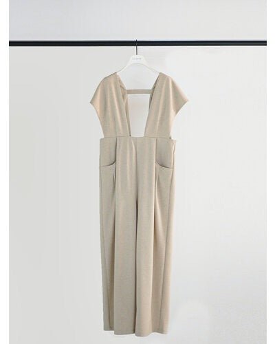 【CHIGNON 2026 SPRING】ワイドドレープコンビネゾン - Champdelarose