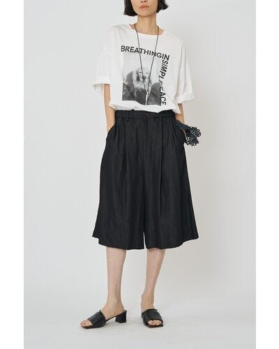 【CHIGNON 2026 SPRING】リラックスツイルキュロット - Champdelarose
