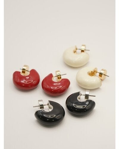 【CHIGNON 2026 SPRING】ミニエポフープピアス - Champdelarose