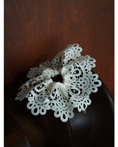 【CHIGNON 2026 SPRING】スカラップレースシュシュ - Champdelarose