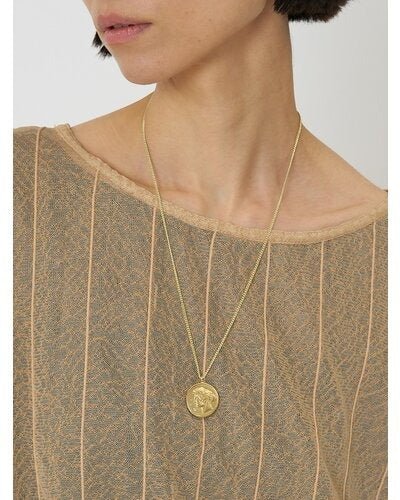 【CHIGNON 2026 SPRING】石入りコインネックレス - Champdelarose