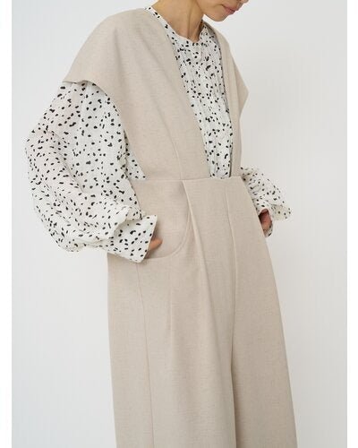 【CHIGNON 2026 SPRING】ワイドドレープコンビネゾン - Champdelarose