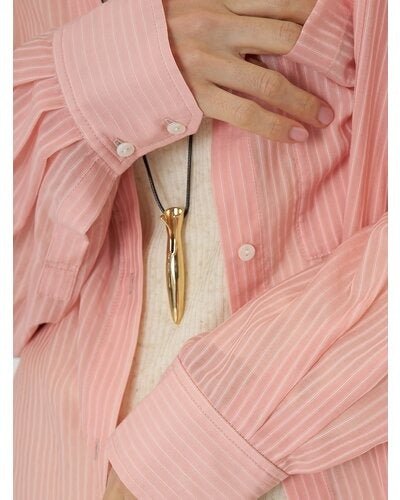 【CHIGNON 2026 SPRING】ロングチューブネックレス - Champdelarose