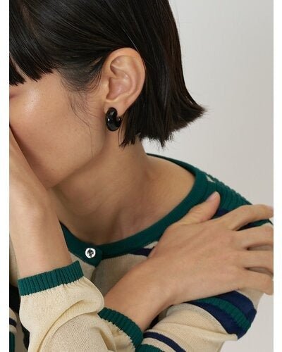 【CHIGNON 2026 SPRING】ミニエポフープイヤリング - Champdelarose