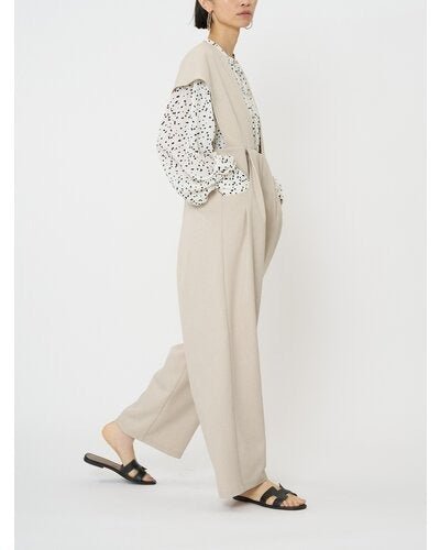 【CHIGNON 2026 SPRING】ワイドドレープコンビネゾン - Champdelarose
