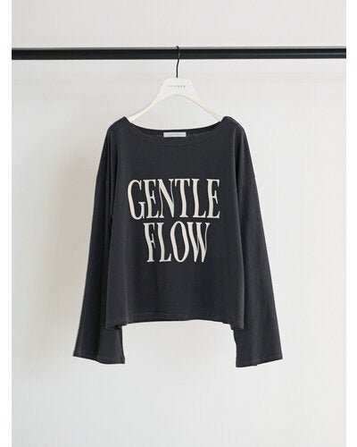 【CHIGNON 2026 SPRING】"FLOW"ウェイブロゴTee - Champdelarose