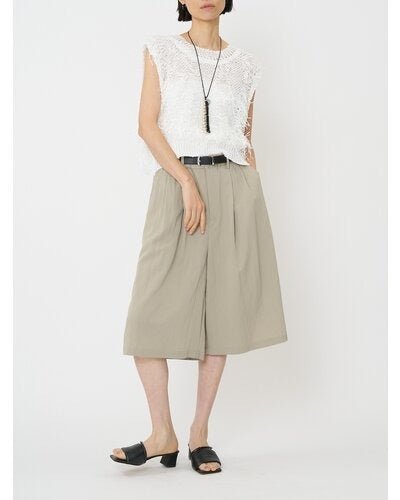 【CHIGNON 2026 SPRING】カットJQフリンジニットベスト - Champdelarose