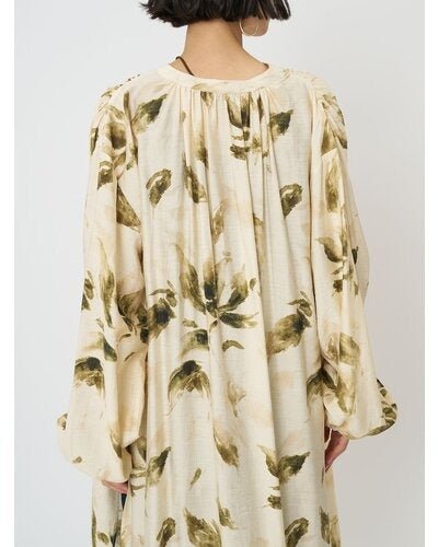 【CHIGNON 2026 SPRING】フラワープリントシャツOP - Champdelarose