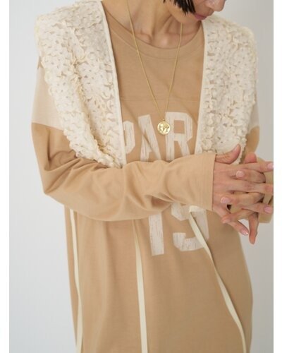 【CHIGNON 2026 SPRING】"PARC"プリントロングOP - Champdelarose