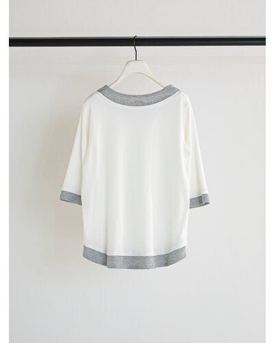 【CHIGNON 2026 SPRING】配色テレコハーフスリーブPO - Champdelarose