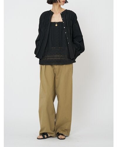【CHIGNON 2026 SPRING】ウォッシュドチノPT - Champdelarose