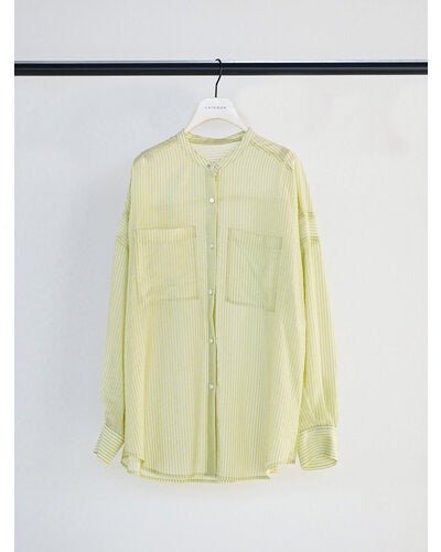 【CHIGNON 2026 SPRING】シアーストライプオーバーSH - Champdelarose
