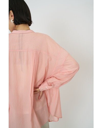 【CHIGNON 2026 SPRING】シアーストライプオーバーSH - Champdelarose