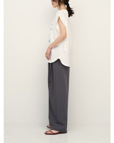 【CHIGNON 2026 SS COLLECTION】ラフスケッチプリントフレンチ - Champdelarose