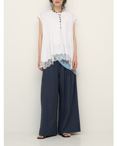 【CHIGNON 2026 SS COLLECTION】レースフレンチカットソー - Champdelarose