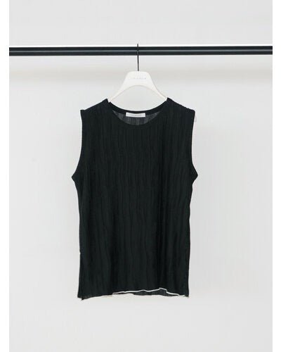 【CHIGNON 2026 SS COLLECTION】ラインワッシャータンクトップ - Champdelarose