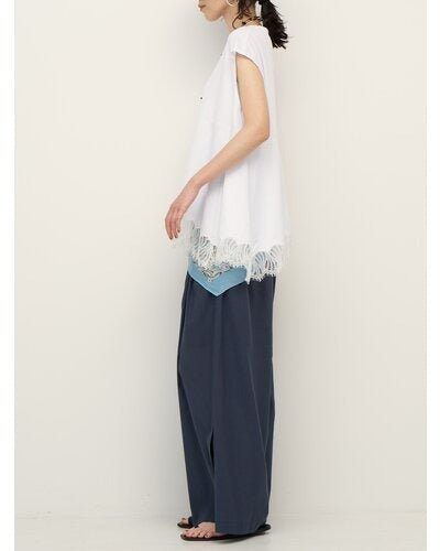【CHIGNON 2026 SS COLLECTION】レースフレンチカットソー - Champdelarose