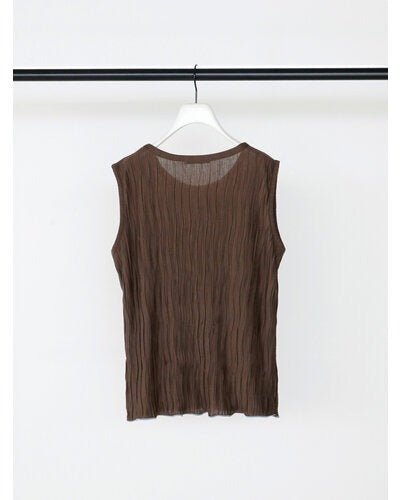 【CHIGNON 2026 SS COLLECTION】ラインワッシャータンクトップ - Champdelarose